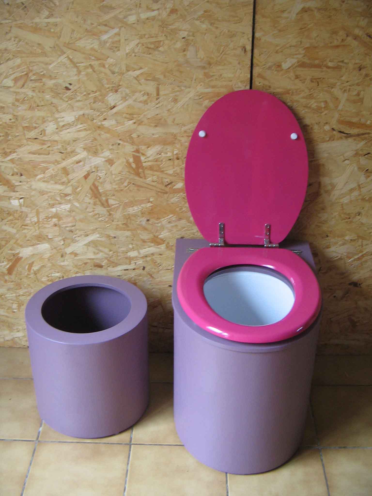 Toilettes sèches design déjà réalisées