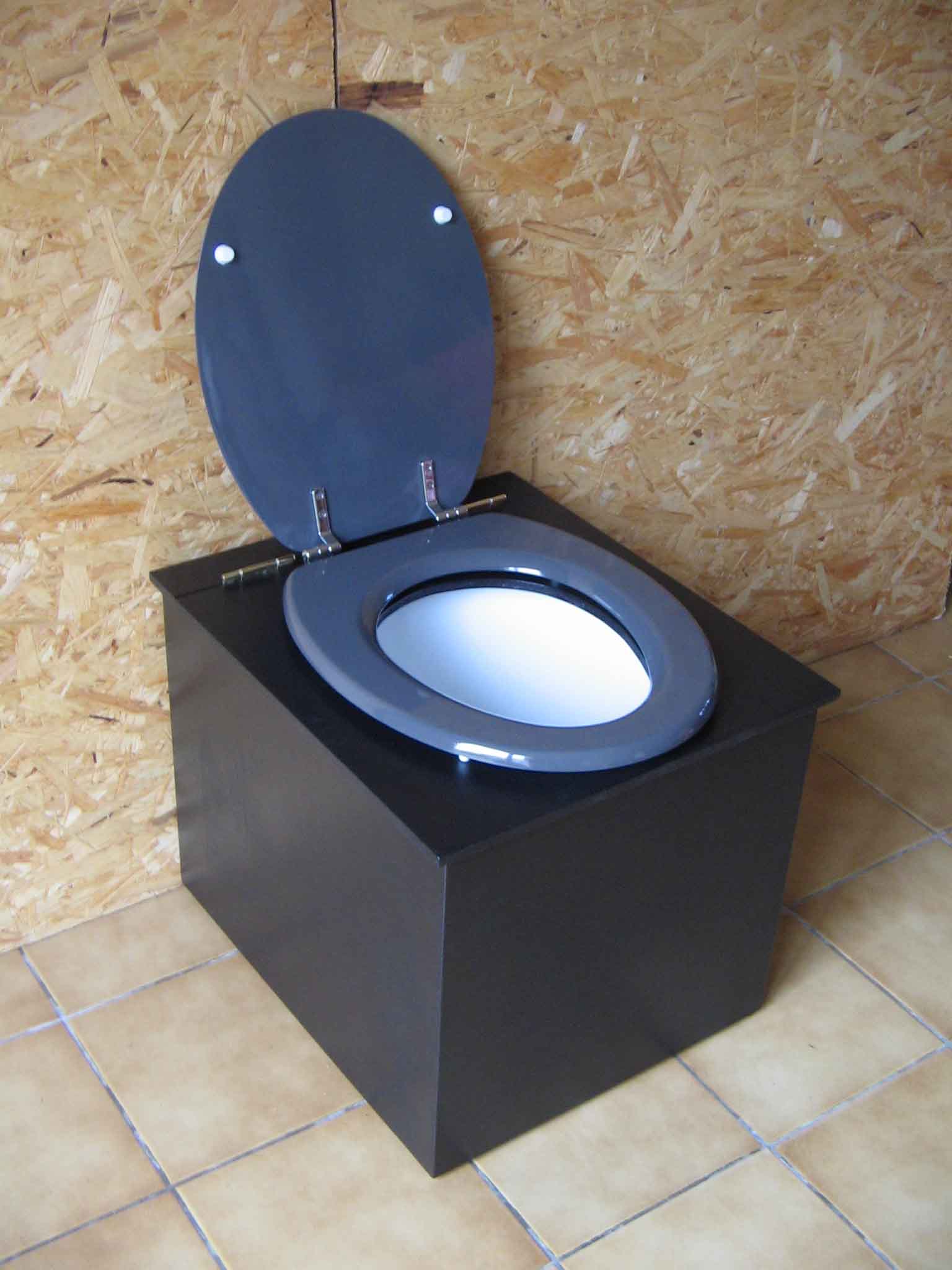 Lunette abattant toilette sèche 
